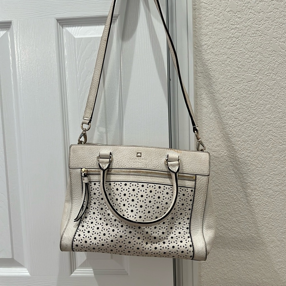 White Kate Spade purse